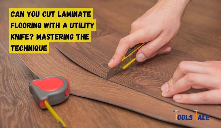 Can You Cut Laminate Flooring with a Utility Knife