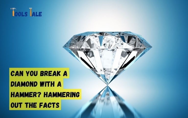 Can you break a diamond with a hammer
