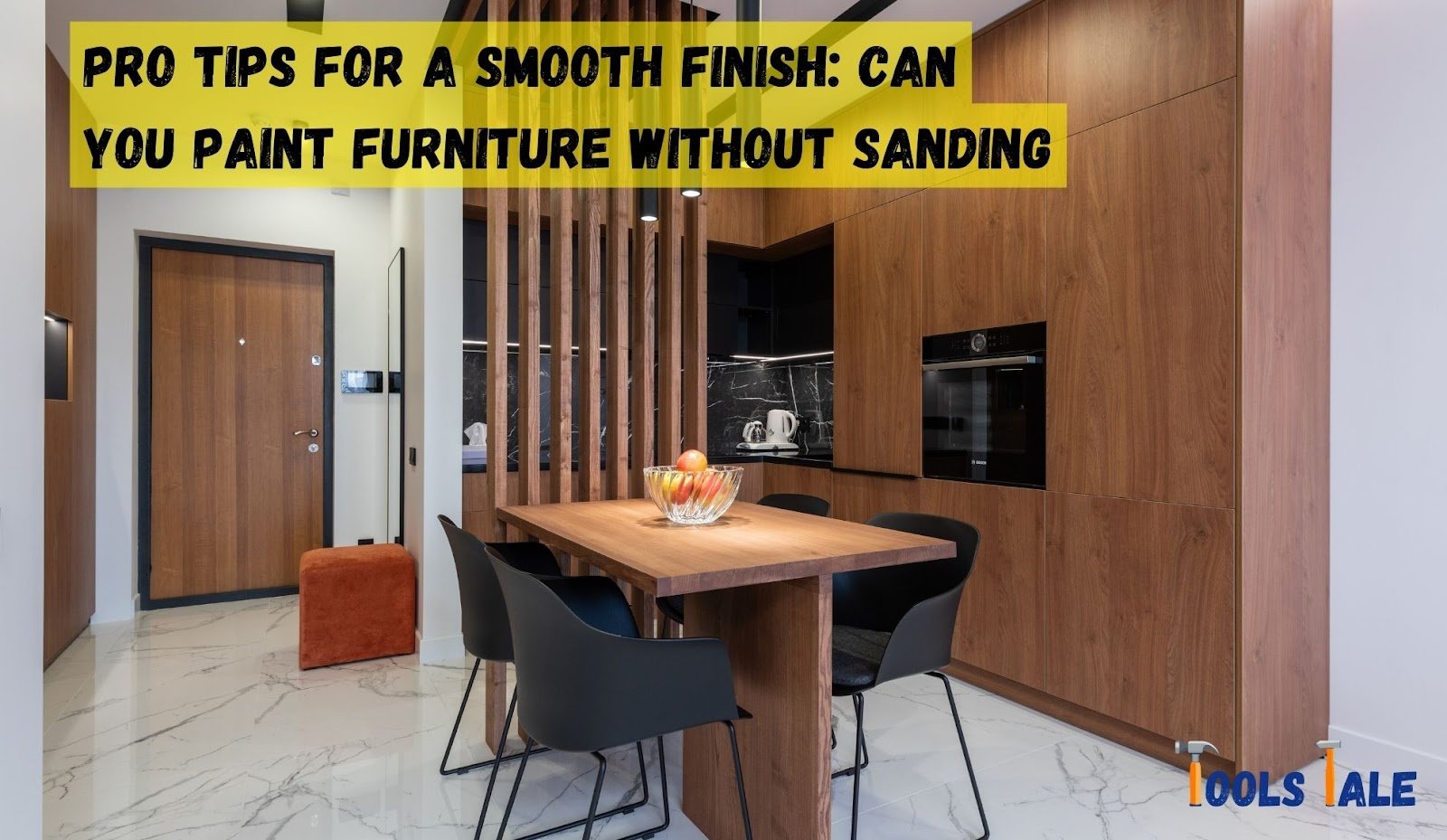 Can you paint furniture without sanding