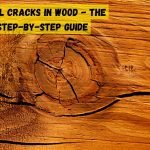 How to fill cracks in wood