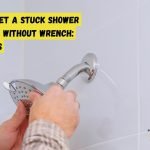 How to get a stuck shower head off without wrench