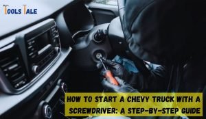 How to start a chevy truck with a screwdriver