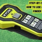 How to use ryobi stud finder