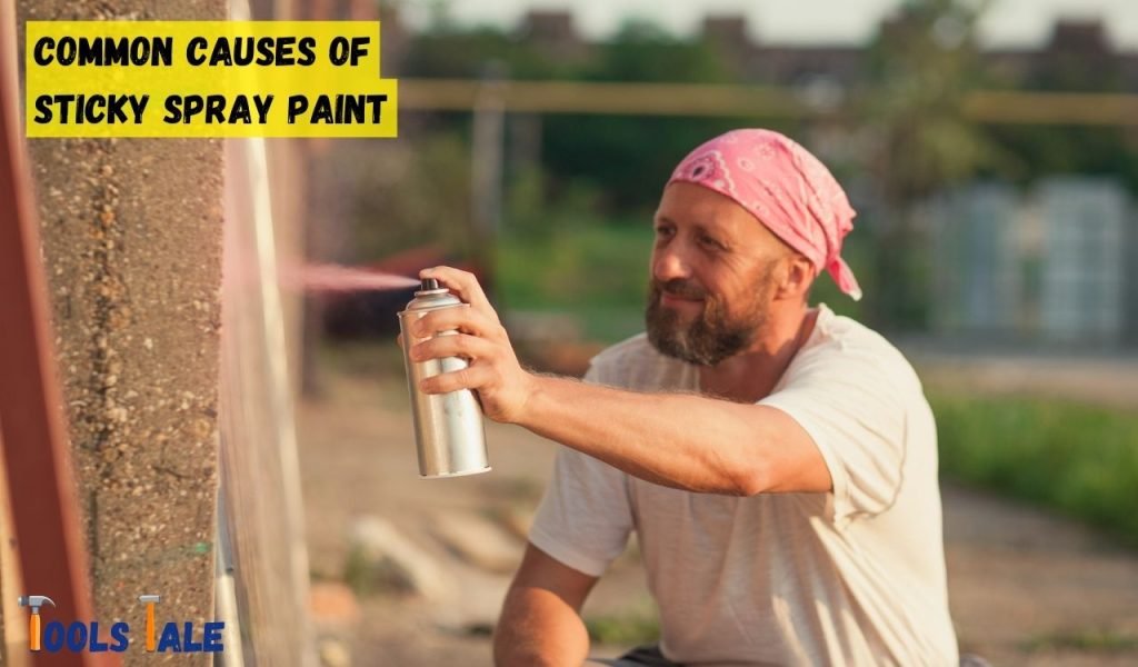 Common Causes of Sticky Spray Paint