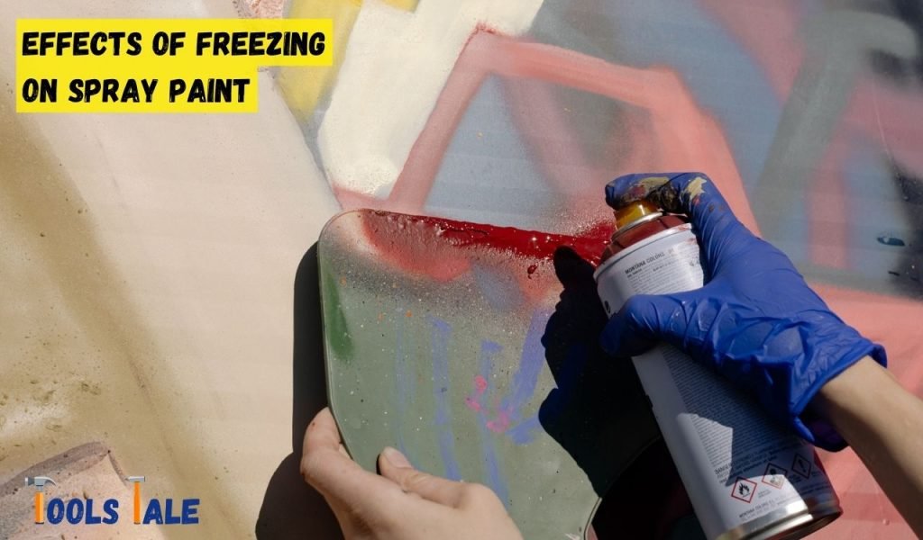 Effects of Freezing on Spray Paint
