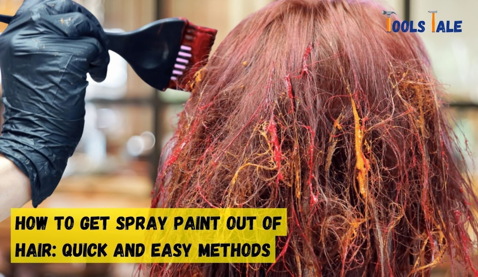 How To Get Spray Paint Out Of My Hair