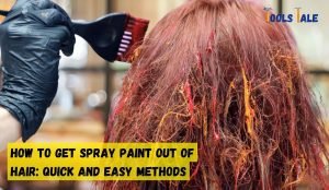 How to get spray paint out of hair