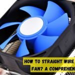 How to straight wire a cooling fan