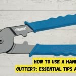 How to use a handheld tile cutter