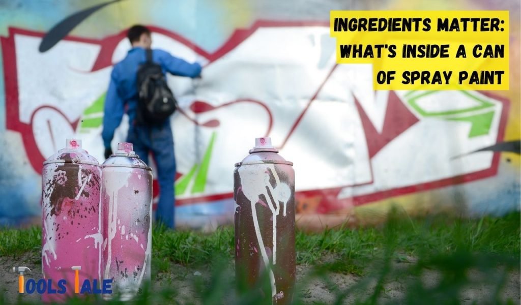 Ingredients Matter: What's Inside a Can of Spray Paint