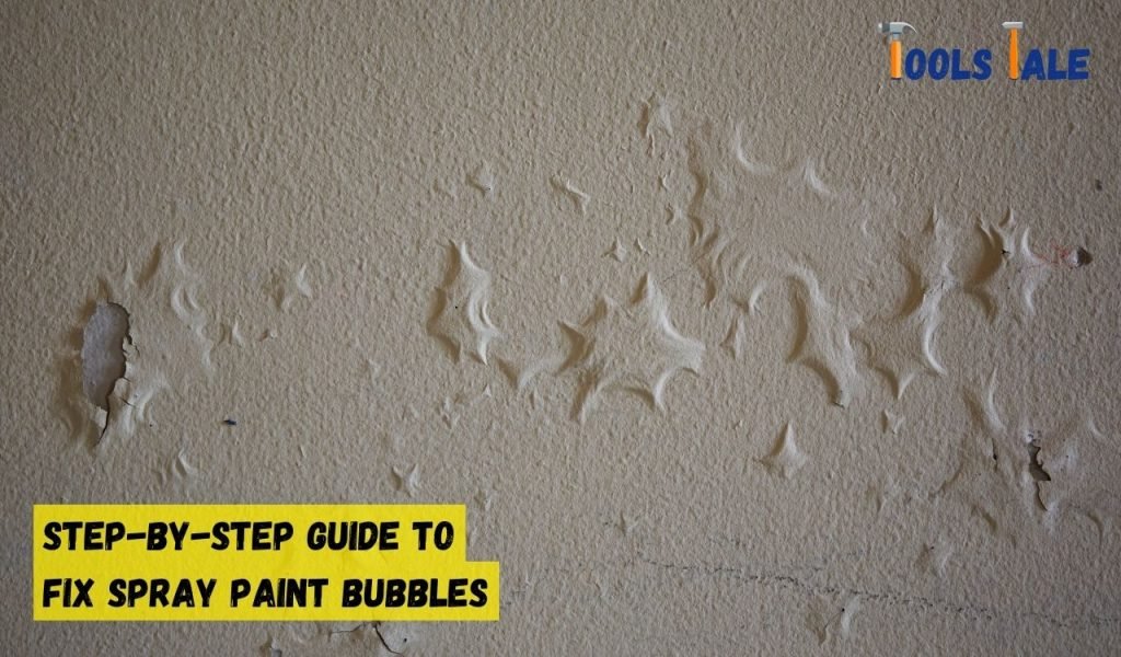 Step-By-Step Guide to Fix Spray Paint Bubbles
