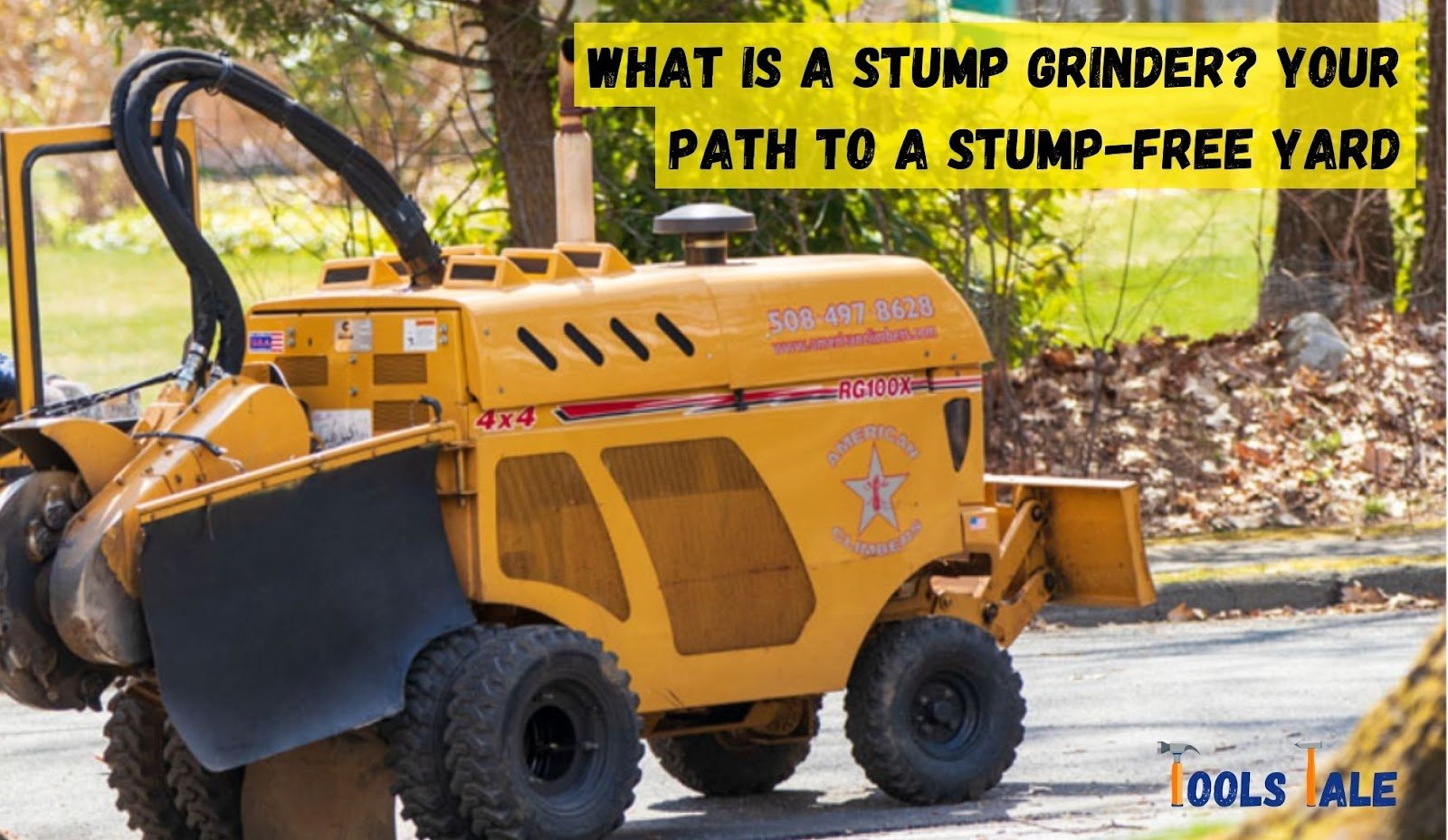 What is a stump grinder