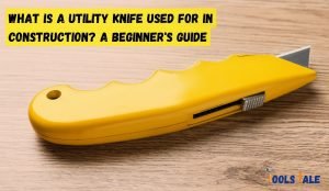 What is a utility knife used for in construction