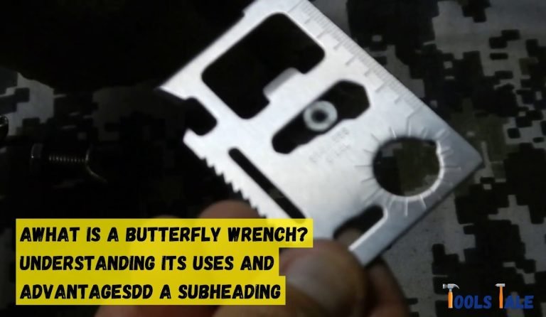 what is a butterfly wrench