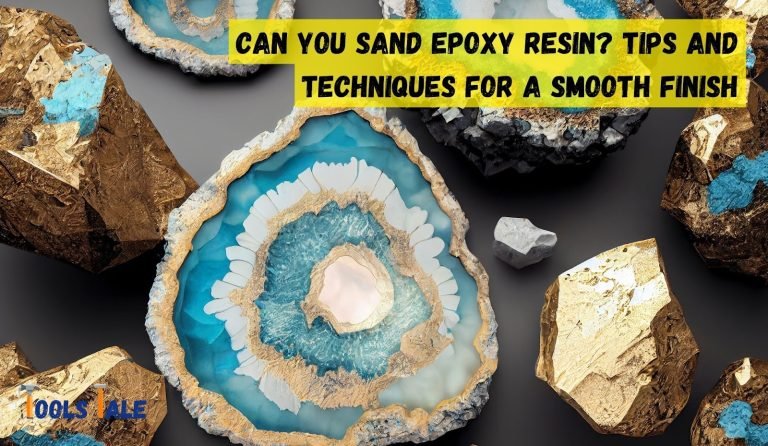 Can you sand epoxy resin
