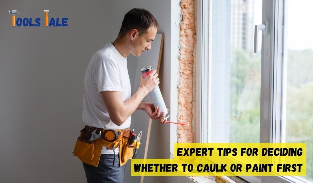 Expert Tips for Deciding Whether to Caulk or Paint First