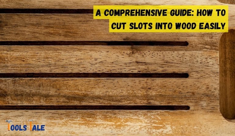 How to cut slots into wood