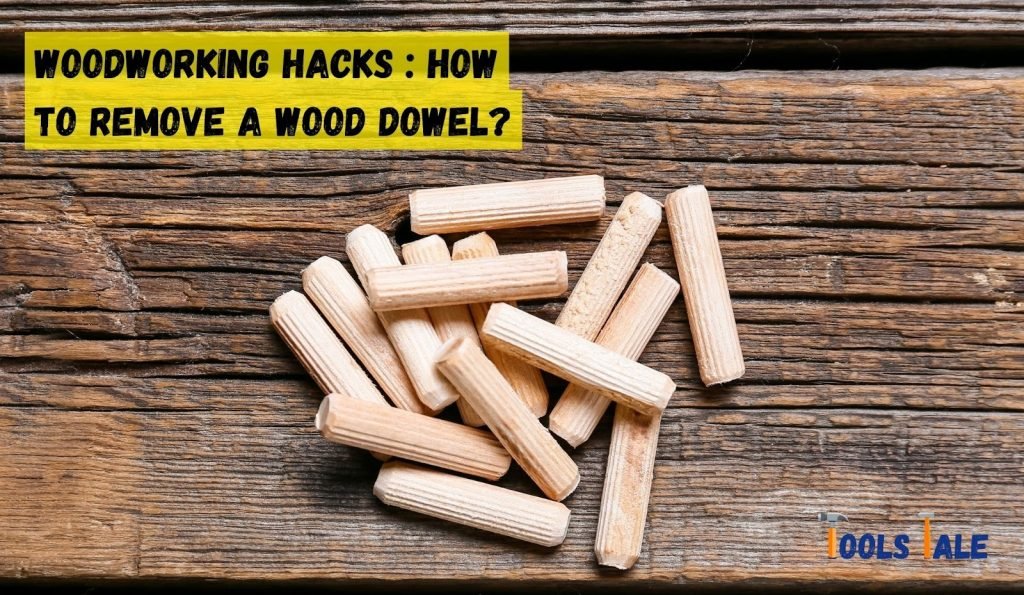 Woodworking Hacks How to Remove a Wood Dowel?