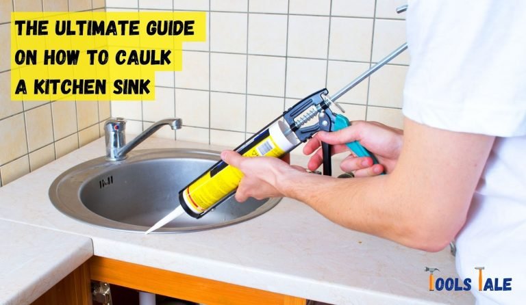 how to caulk a kitchen sink