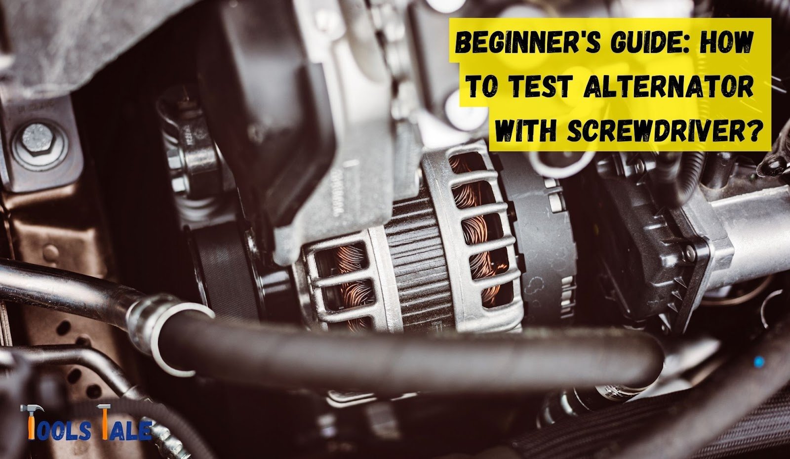 how to test alternator with screwdriver