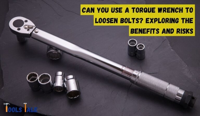Can You Use a Torque Wrench to Loosen Bolts