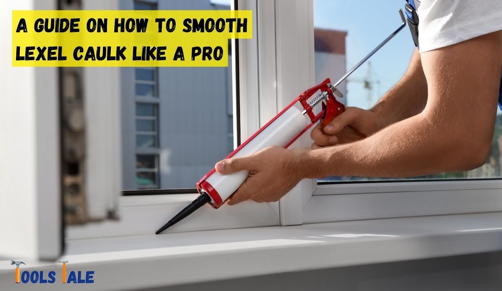 How to Smooth Lexel Caulk