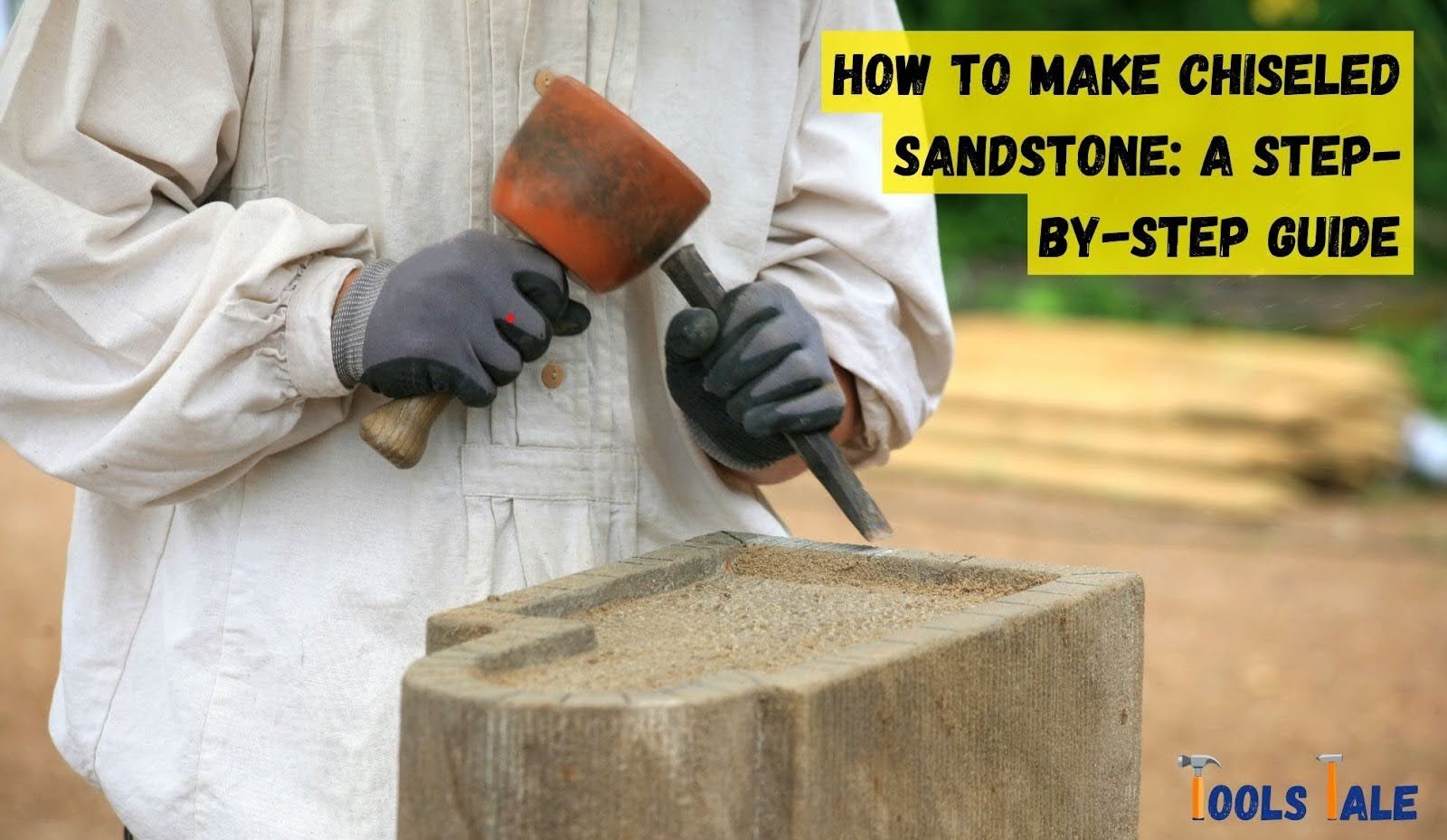 How to make chiseled sandstone