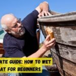 How to wet sand a boat