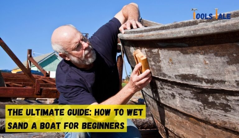 How to wet sand a boat