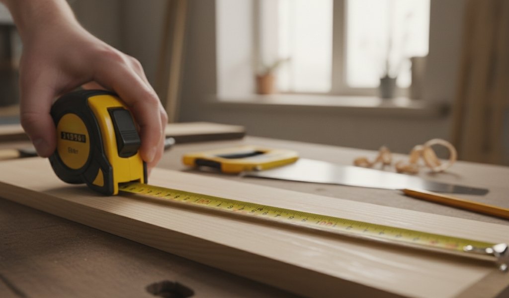 how to use a tape measure on wood accurately for measurement