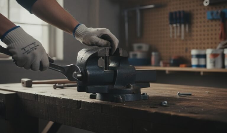 Vise Process How to Mount a Bench Vise: Step-by-Step Guide