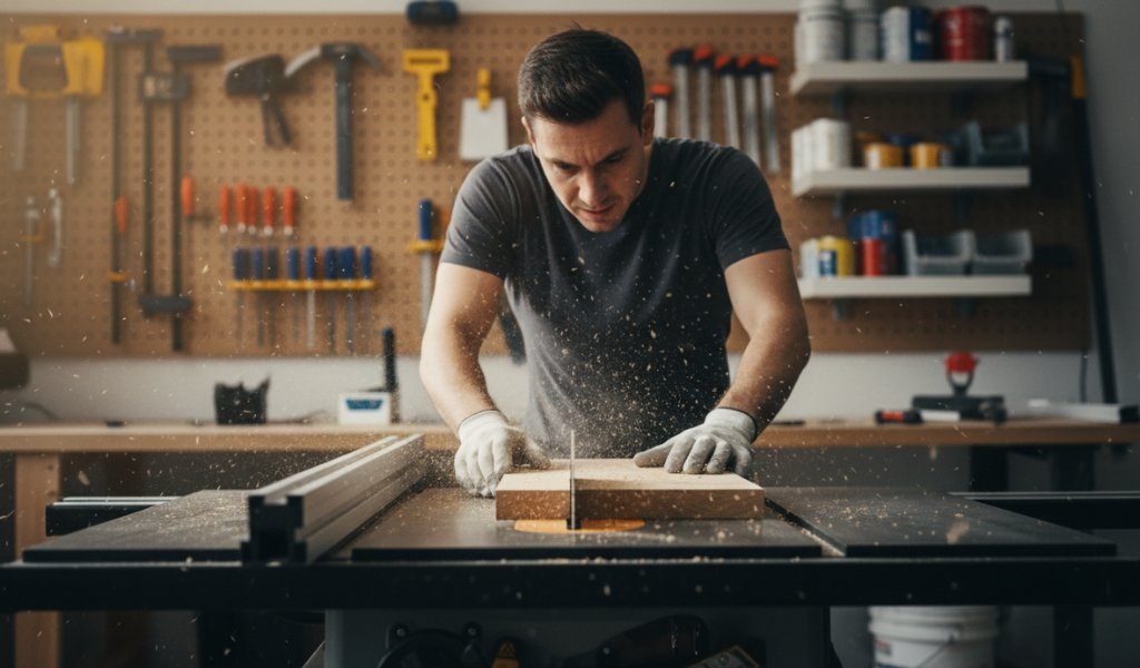 However, as Aaron Barnett of BangingToolbox aptly puts it: "A table saw is big business; with higher risk comes a higher reward