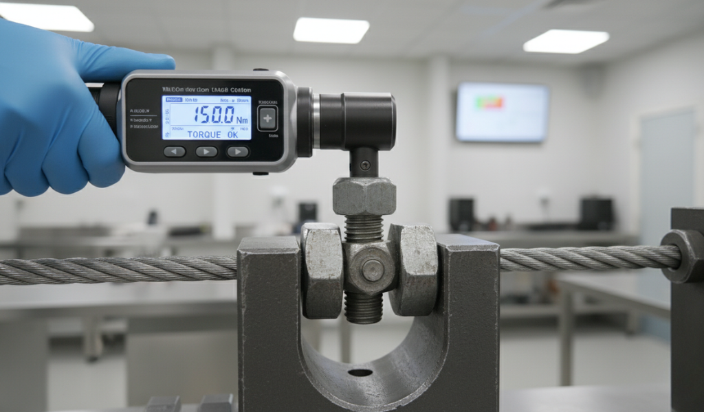 The Torque Test Over Tension Test.