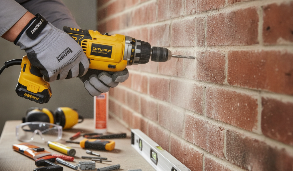 Brick Drilling