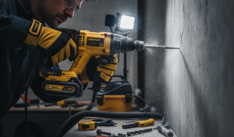 How to Drill Into Concrete