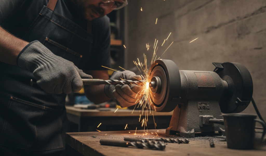 Sharpening of a Drill Bits