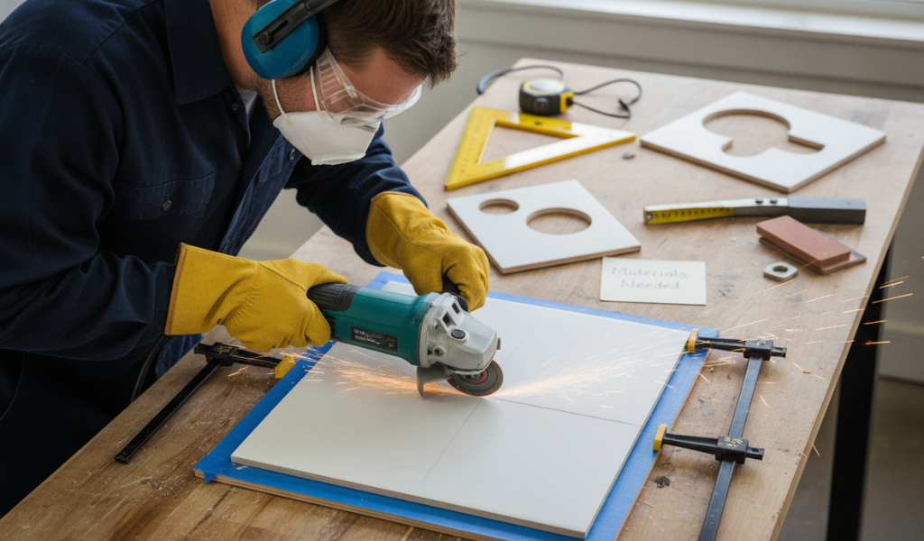 How to Cut Tiles With a Grinder: A Simple DIY Guide