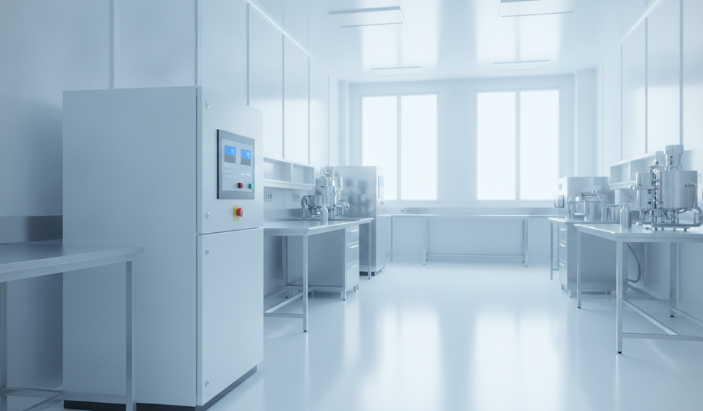 An oil-free surgical-grade scroll compressor