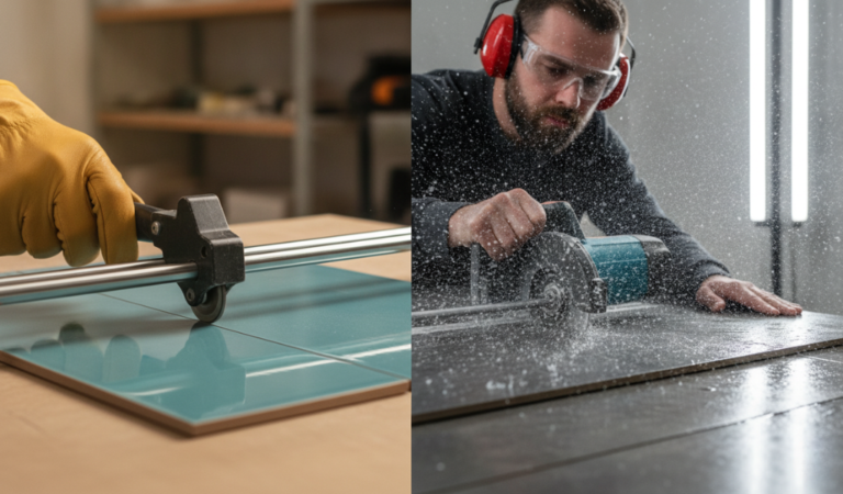 Choosing Between a Manual vs. Electric Tile Cutter