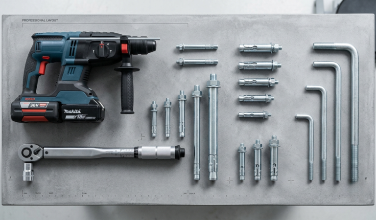 Different Types of Concrete Anchors