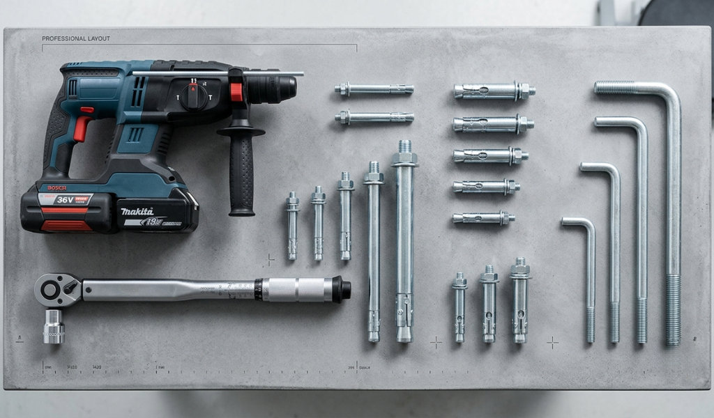Different Types of Concrete Anchors