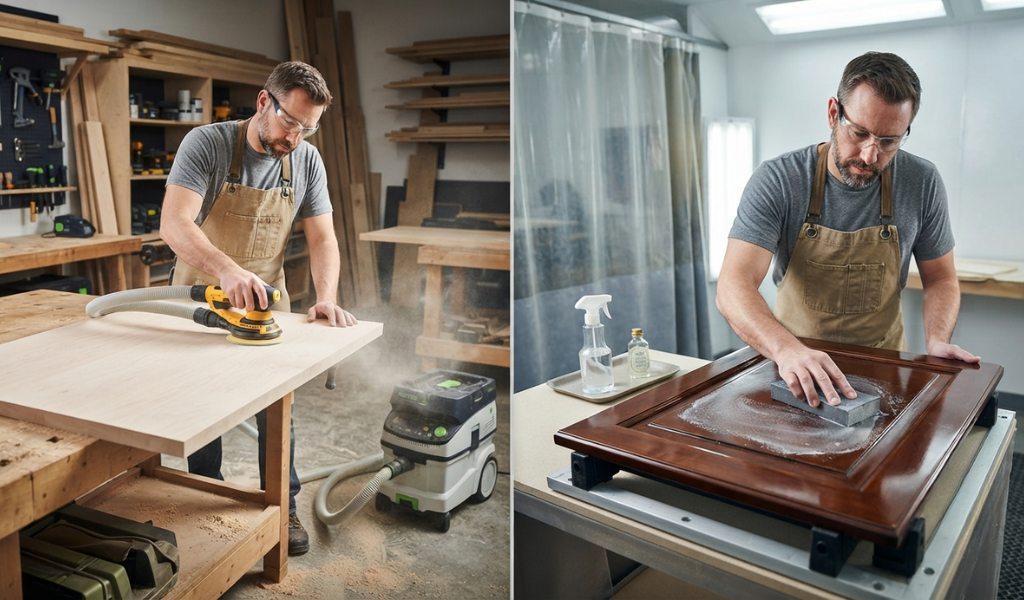 Is It Better to Sand Wood Wet or Dry? Wet sanding vs Dry Sanding Explained