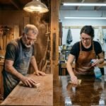 Wet vs Dry Wood Sanding