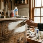 can you paint over stained wood without sanding using primer and no-sand techniques on a dresser