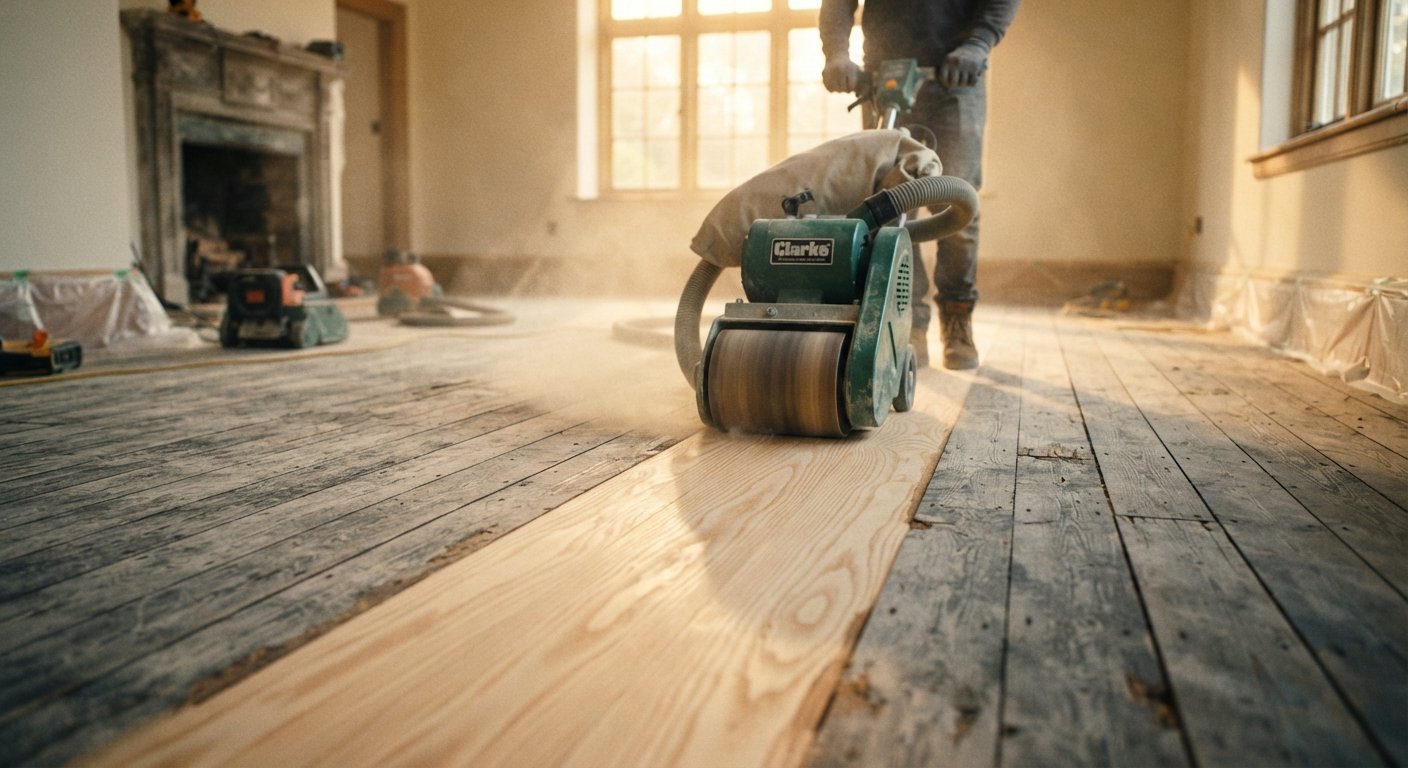 Wood Floor Sanding Machine: Types, Uses, and Sanding Tips