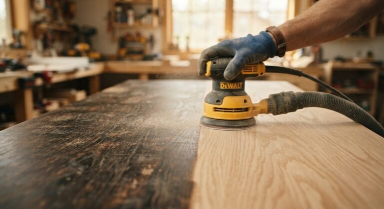 Sanding Stained Wood: Best Techniques, Tools, and Tips