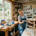 how to paint wood furniture without sanding using specialty paint and deglosser in a workshop
