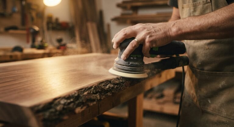 Sanding Live Edge Wood: Complete Guide for a Smooth Finish