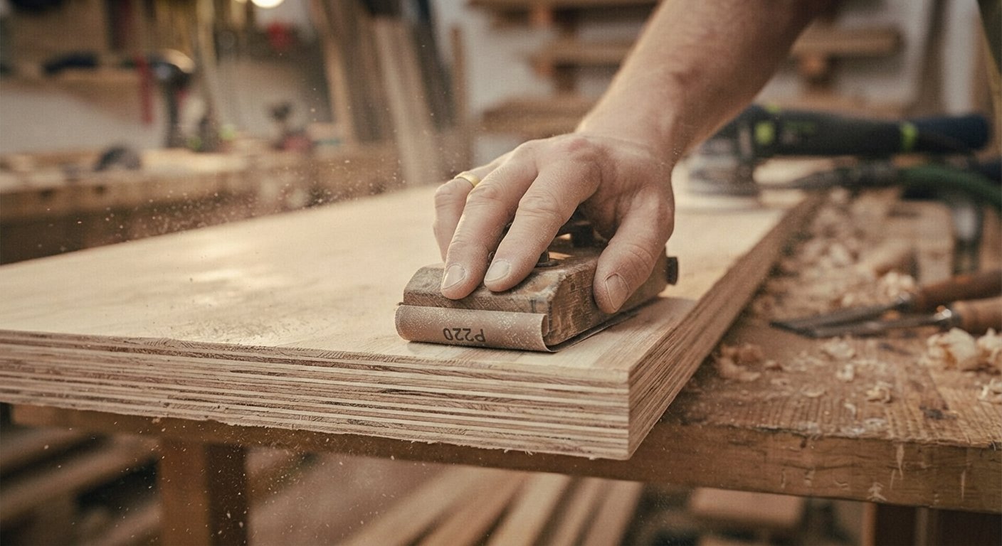 How to Sand Plywood Edges Smooth: A Complete Guide