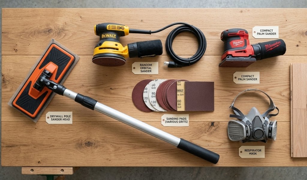 Hand Sanding Tools for Hardwood Floors
